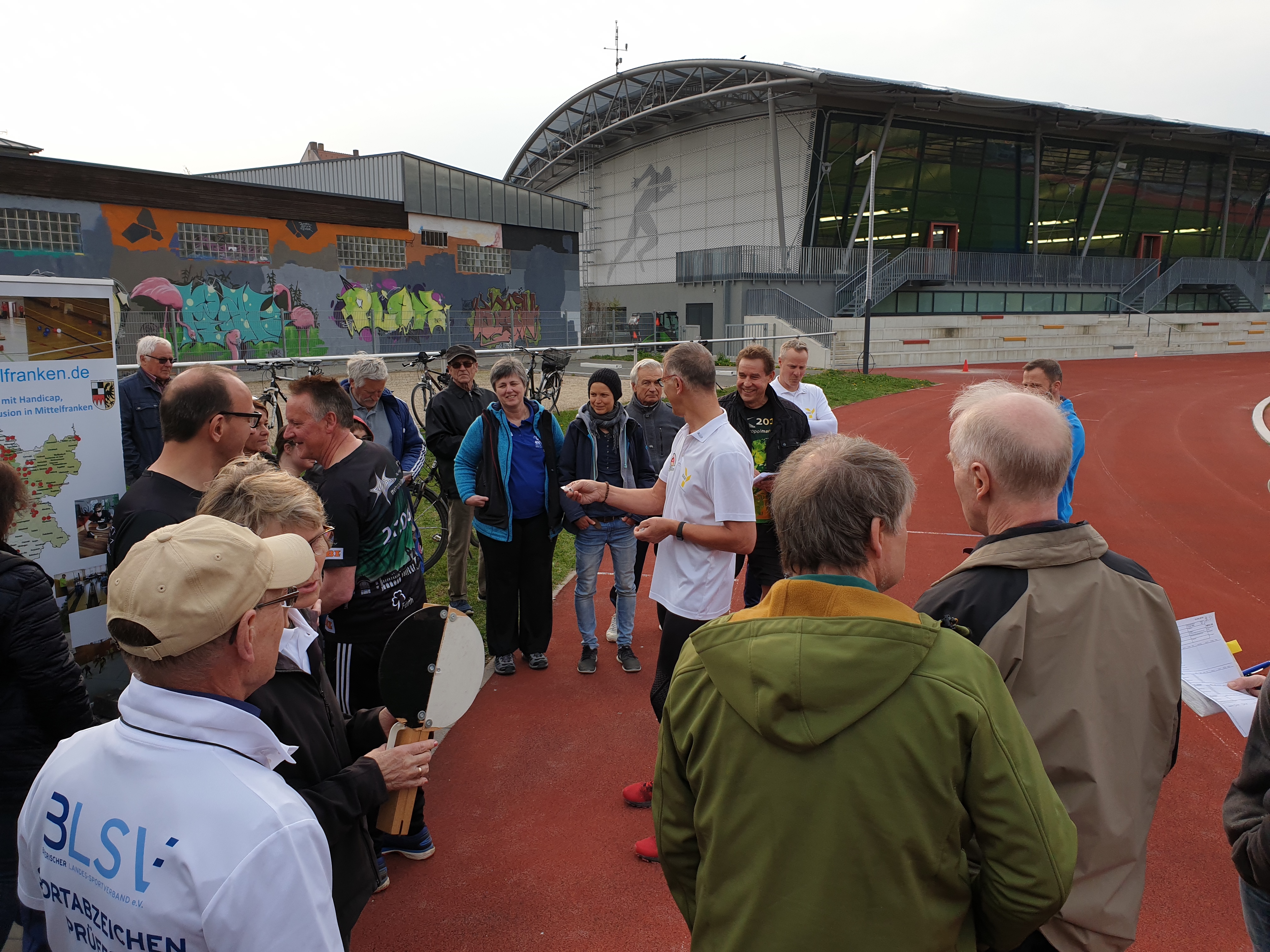 Auftaktveranstaltung des BLSV Kreises Fürth Stadt für das Sportabzeichen