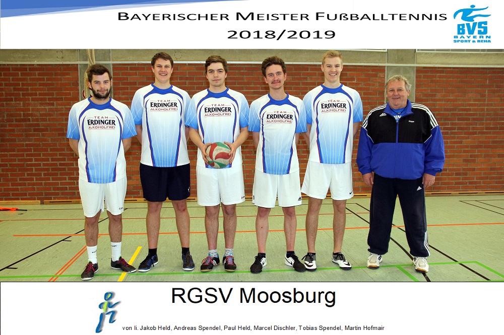 RGSV Moosburg doppelt: Zweite feiert Fußballtennis-Meistertitel vor der eigenen Ersten